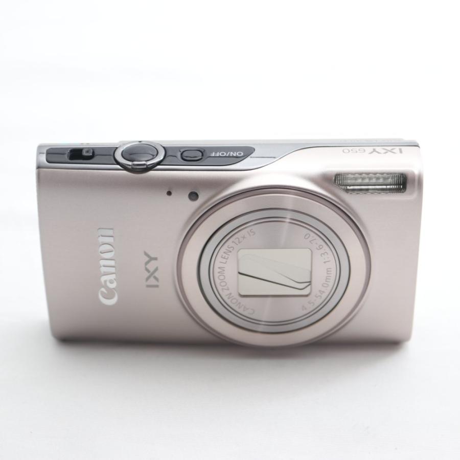 Canon コンパクトデジタルカメラ IXY 650 シルバー 光学12倍ズーム/Wi 