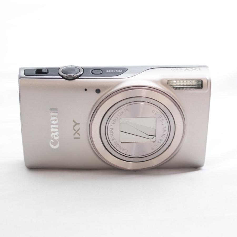 極美品・動作良好✨ Canon IXY 650 シルバー Wi-Fi搭載モデル Canon コンパクトデジタルカメラ IXY 650 シルバー 光学12倍ズーム/Wi