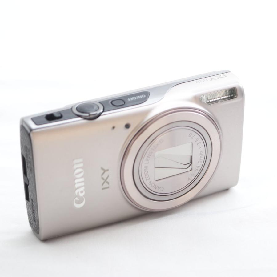 Canon コンパクトデジタルカメラ IXY 650 シルバー 光学12倍ズーム/Wi