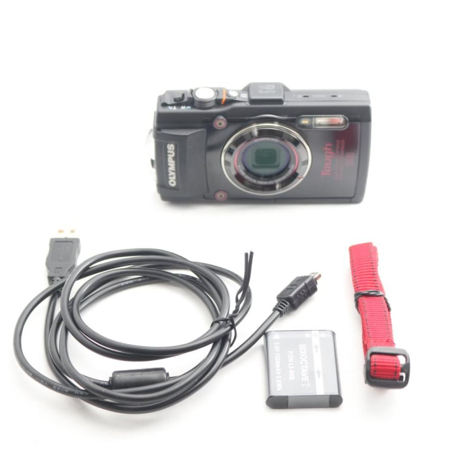 OLYMPUS デジタルカメラ STYLUS TG-4 Tough ブラック 1600万画素CMOS