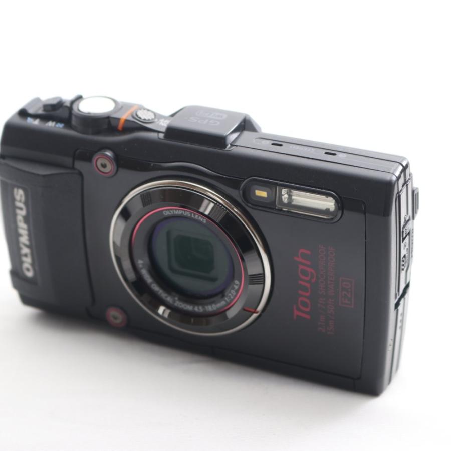 OLYMPUS デジタルカメラ STYLUS TG-4 Tough ブラック 1600万画素CMOS 