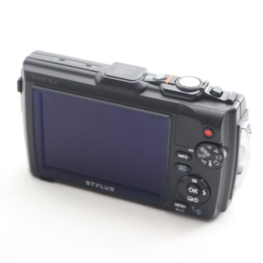 OLYMPUS デジタルカメラ STYLUS TG-4 Tough ブラック 1600万画素CMOS 
