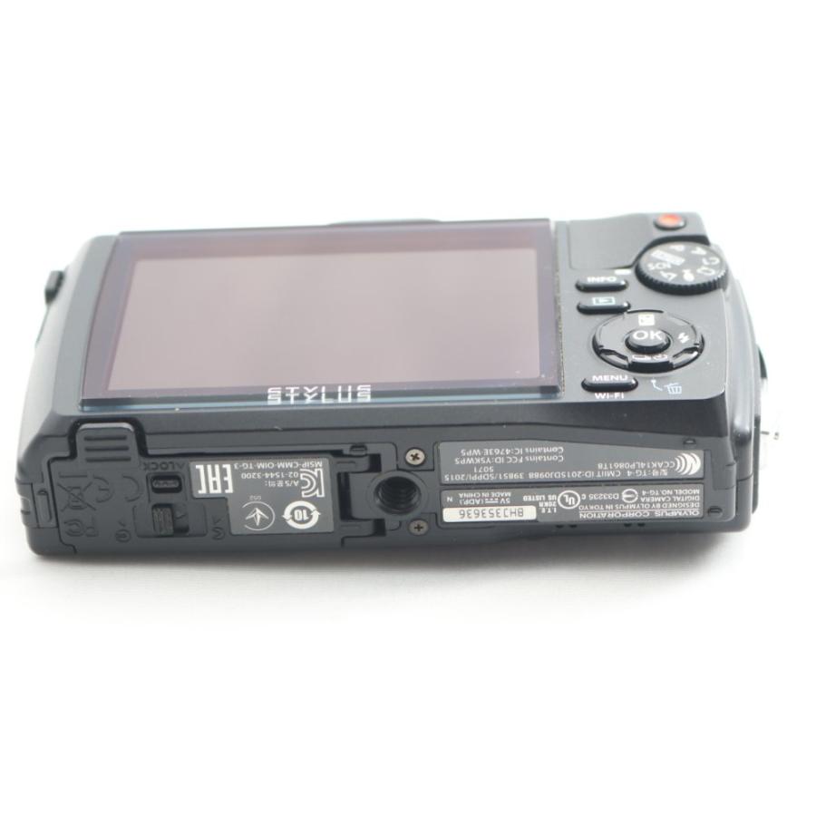 OLYMPUS デジタルカメラ STYLUS TG-4 Tough ブラック 1600万画素CMOS 