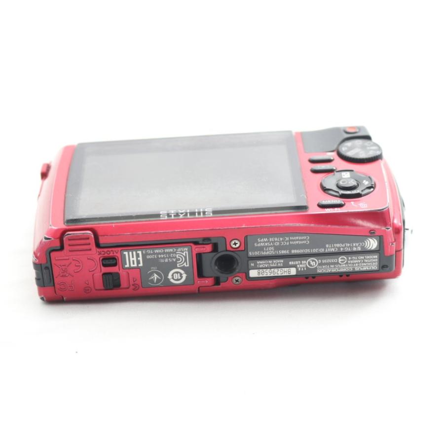 OLYMPUS デジタルカメラ STYLUS TG-4 Tough レッド 1600万画素CMOS F2