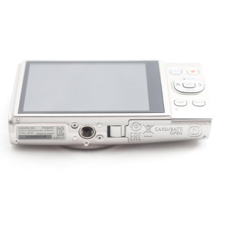 Canon コンパクトデジタルカメラ IXY 650 シルバー PC2274 キヤノン