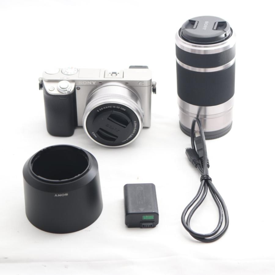 SONY ミラーレス一眼 α6000 ダブルズームレンズキット E PZ 16-50mm F3