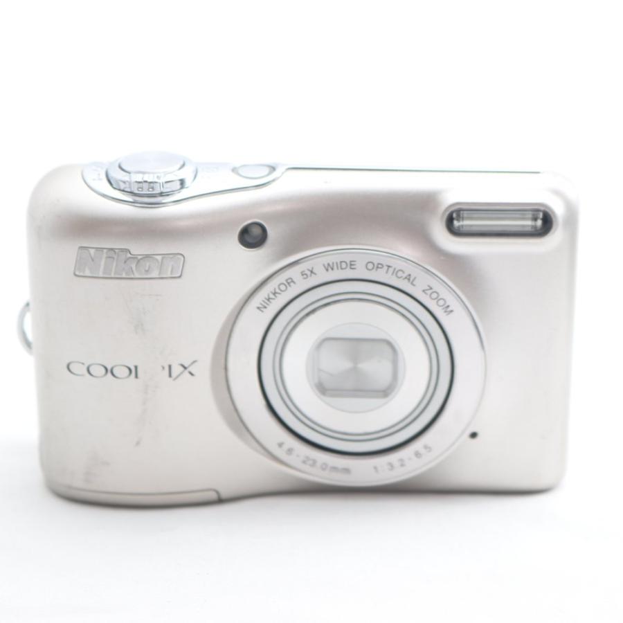 Nikon デジタルカメラ COOLPIX L32 シルバー 光学5倍ズーム 2005万画素