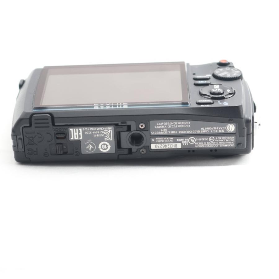 OLYMPUS デジタルカメラ STYLUS TG-4 Tough ブラック 1600万画素CMOS