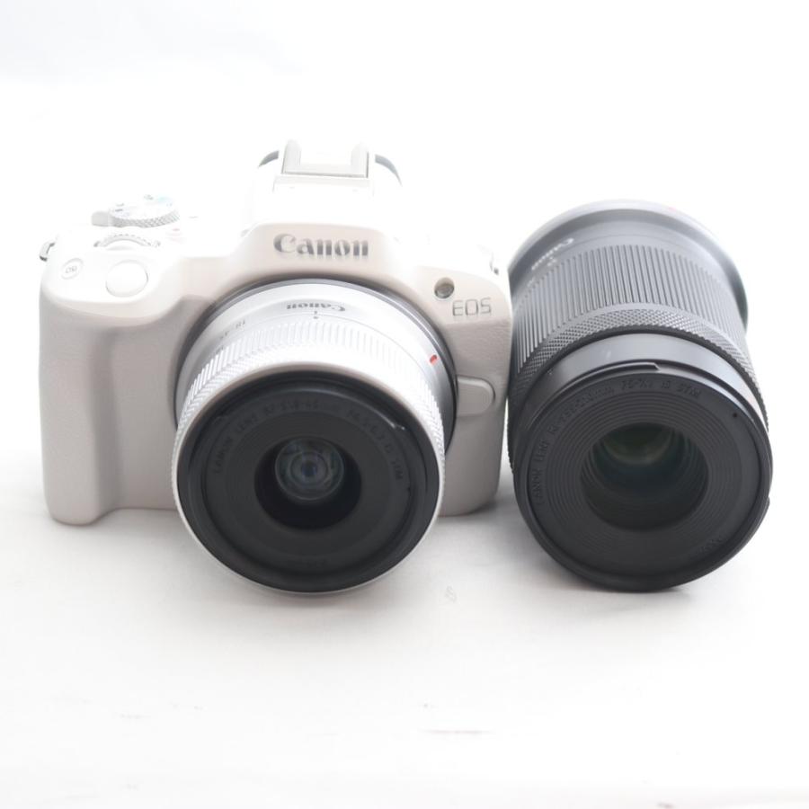 Canon ミラーレス一眼カメラ EOS R50 ダブルズームキット(RF-S18-45+RF