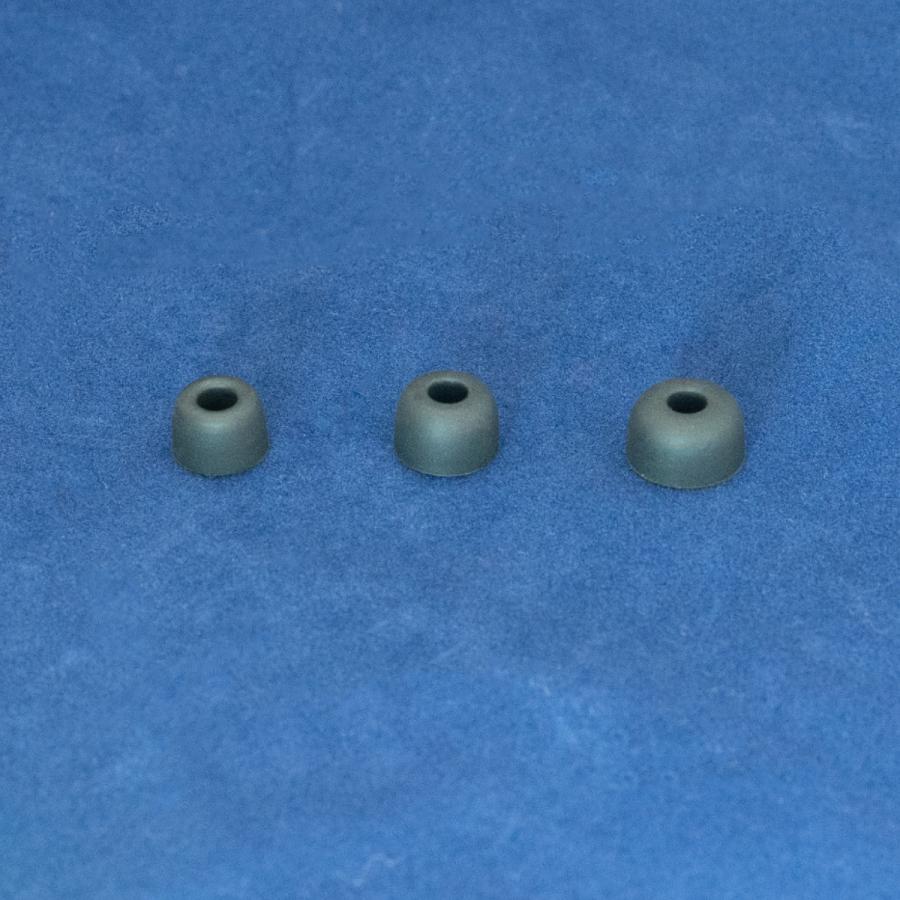 イヤーピース シリコン カナル型 ハーフ型 セット 黒 白＜アウトレット＞ | ブランド登録なし | 04