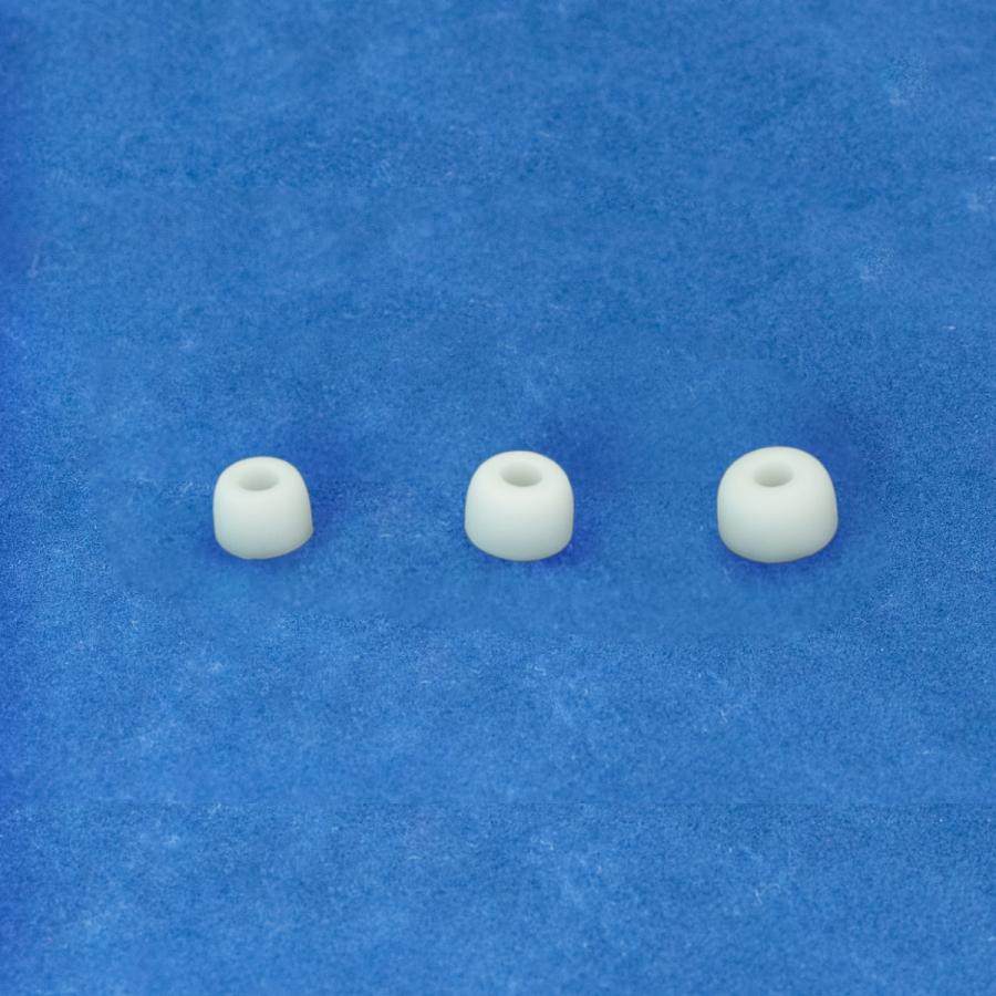 イヤーピース シリコン カナル型 ハーフ型 セット 黒 白＜アウトレット＞ | ブランド登録なし | 07