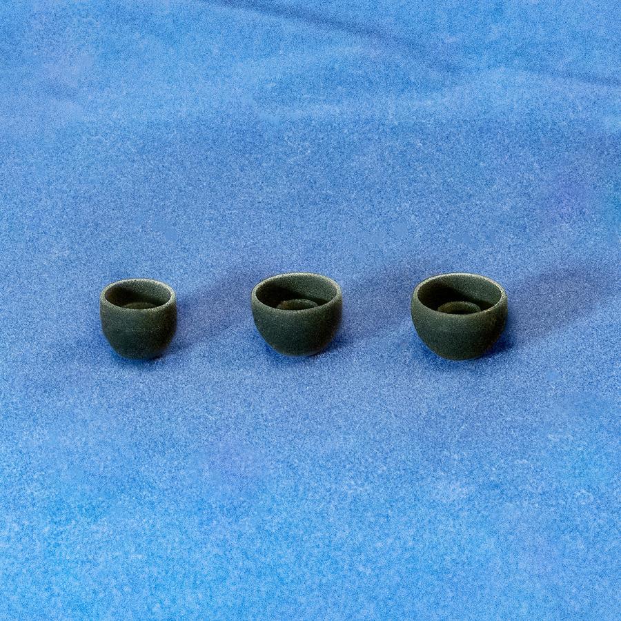 イヤーピース シリコン カナル 抗菌 イヤーチップドーム型 SMLセット 黒 白 | ブランド登録なし | 05