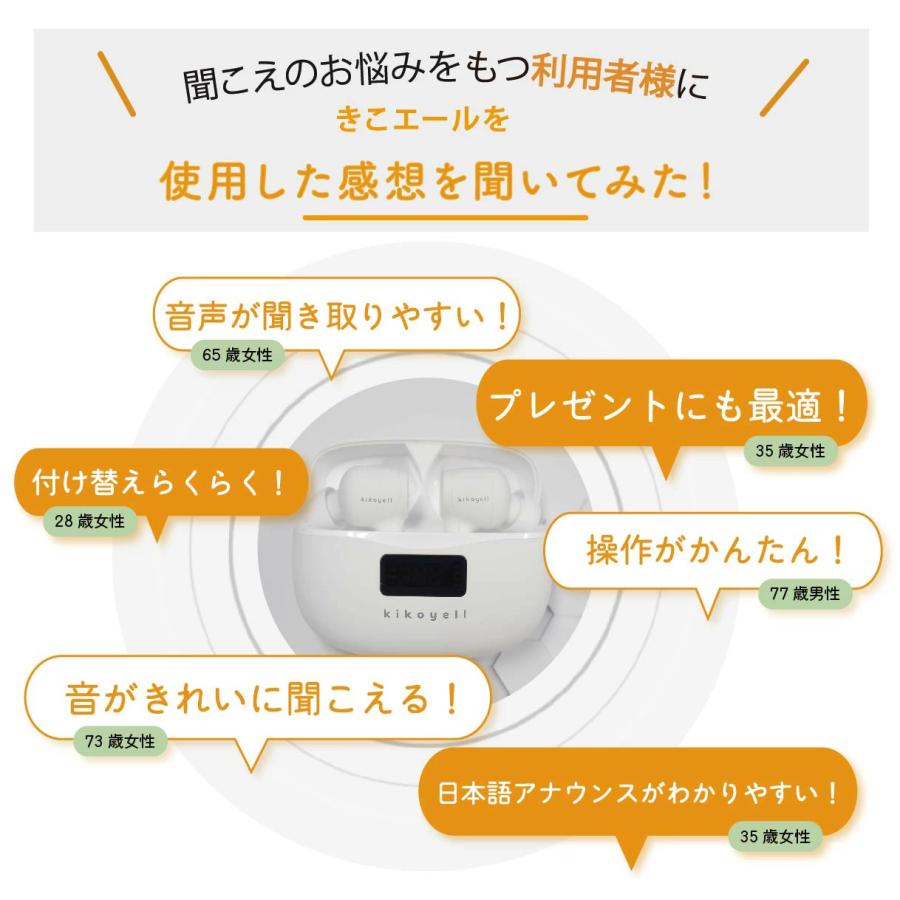 お試し集音器♪】集音器 高齢者 公式 きこエール 認定整備品 お試し集音器♪】集音器 高齢者 公式 きこエール 認定整備品