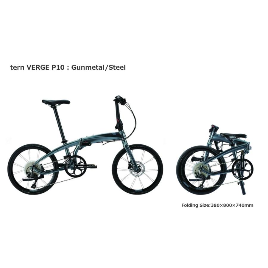 【限定品】 tern(ターン) VERGE P10 2023モデル 【E2704206669】(96976円)