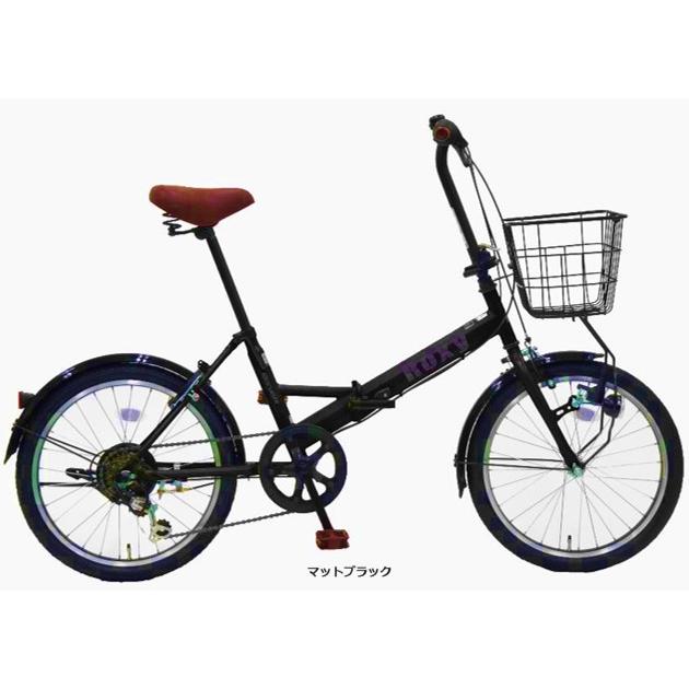 丸石 ROXY 折りたたみ自転車 6段変速 マットブラック 折り畳み 自転車