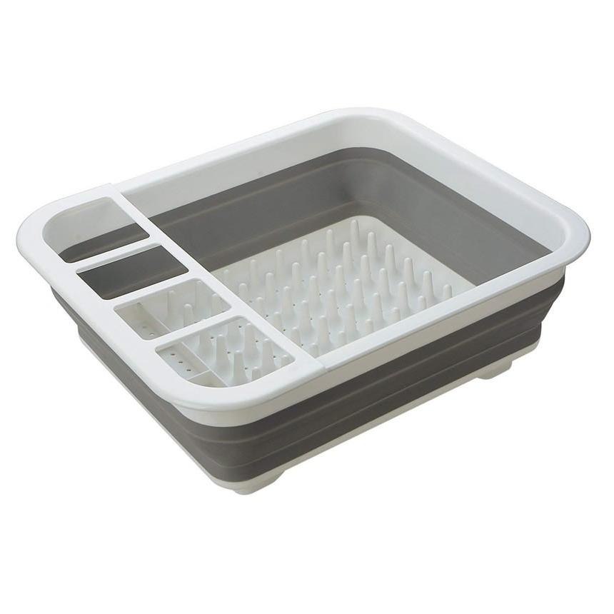 水切り ラック 折りたたみ シリコン 水切りバスケット 水切りかご キッチン 食器収納 皿立て 水切り 箸立て かご プレゼント グレー ホワイト Dishesput Sv Kf09 3a Next Stage 通販 Yahoo ショッピング