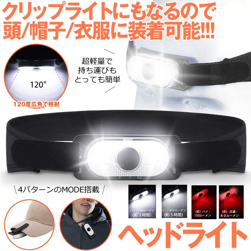 55 Off Ledヘッドライト キャップライト ２way 帽子ライトクリップ ヘルメット ライト Usb 充電式 4軽量 持ち運び 簡単 アウトドア Diy キャンプ グッズ Kurihead Materialworldblog Com