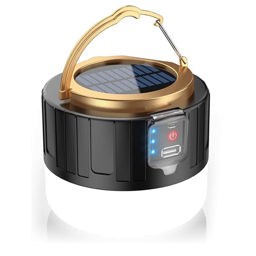 LEDランタン スマホ充電 リモコン ソーラーランタン キャンプ