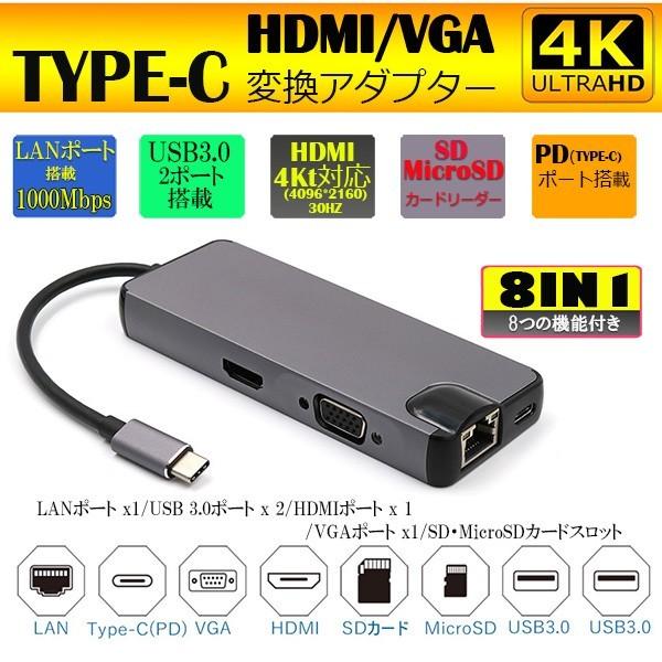 Usb C ハブ Usb Type C Hdmi ビデオ 出力 4k Lan ポート アダプター スマホ Iphone 充電 対応 コンパクト 8ポート Mulhub Mf0921 44a Next Stage 通販 Yahoo ショッピング