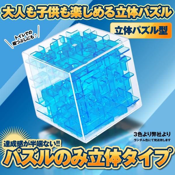 パズル 立体パズルタイプ 3d 迷路 立体迷路 Seasonal Wrap入荷 暇つぶし キューブ ゲーム Pazup Ri 密閉安全 知育 こども 脳トレ