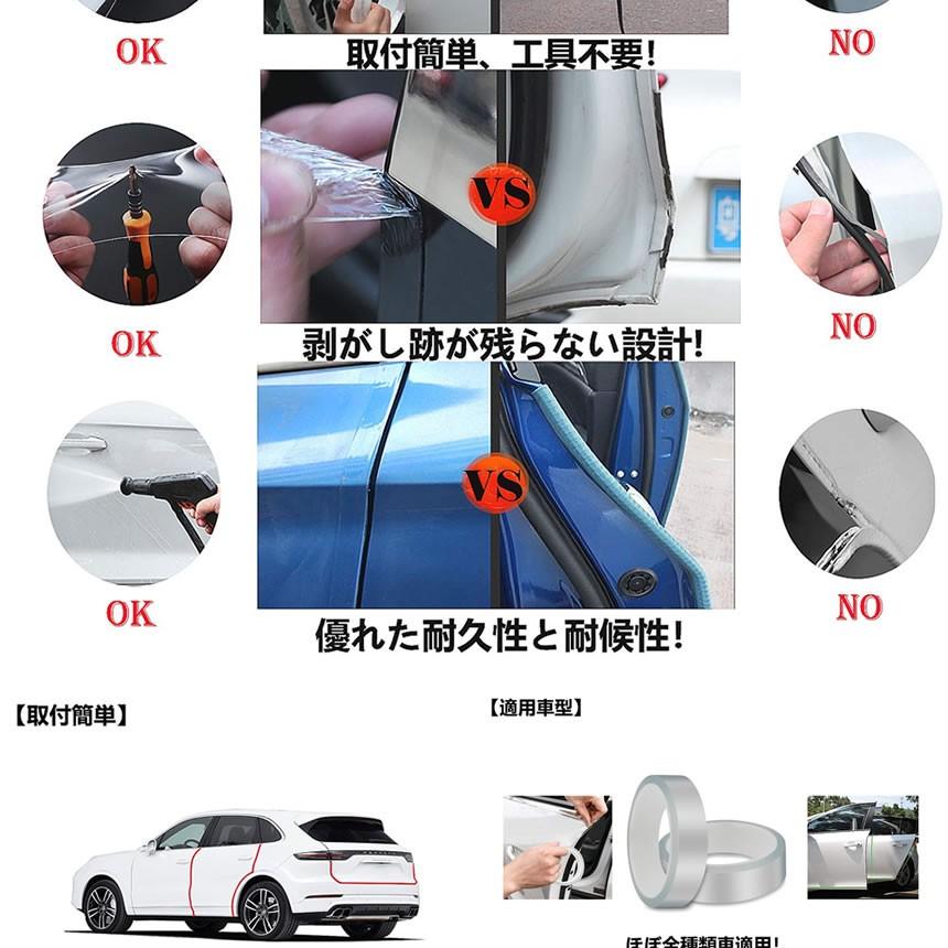 プロテクションフィルム 3cmx3m 2枚セット 車用ドアフィルム 傷 汚れ 防止 ドアエッジモール 車 ドア 保護 ボディ 簡単 透明 クリア Nasikizu 3 Mg0617 2a Next Stage 通販 Yahoo ショッピング