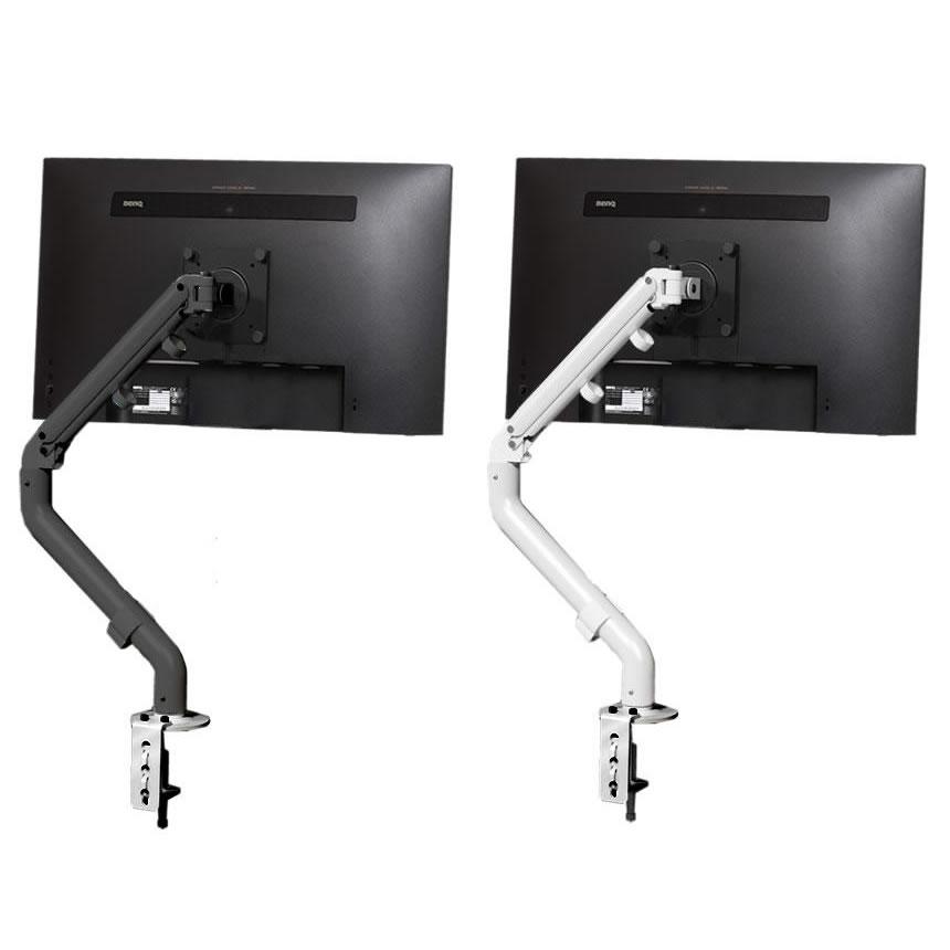 モニターアーム17-32インチ対応 ディスプレイ シングルアーム ガス