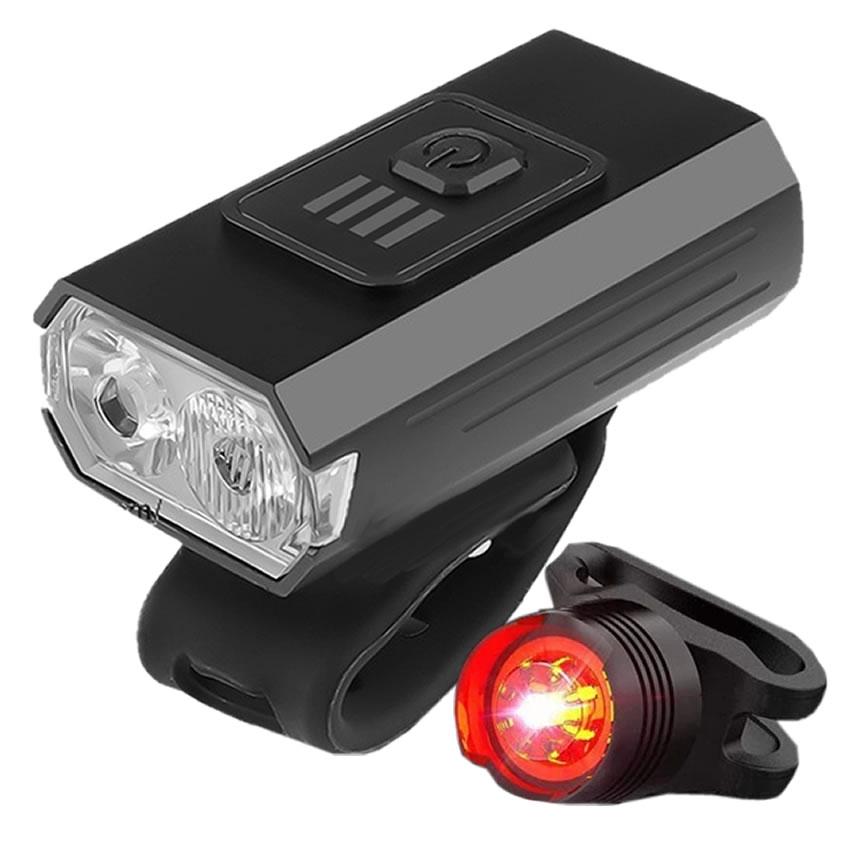 自転車 ライト 豪華セット led 2500ルーメン テールライト ヘッド