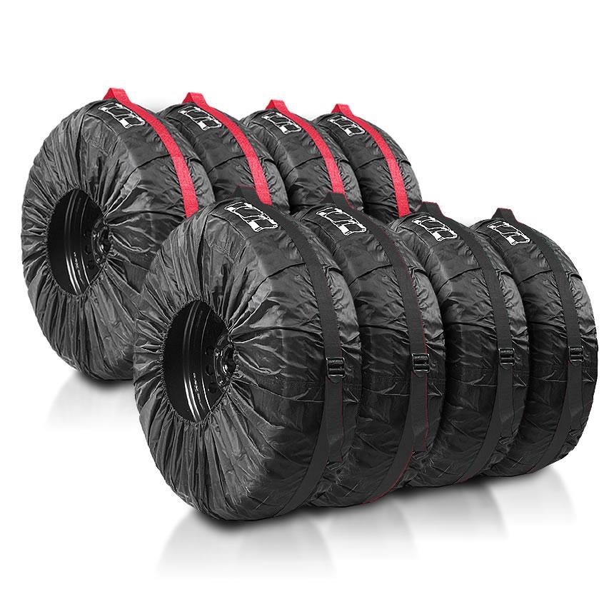 タイヤカバー 4枚セット 屋外 防水 車 厚手 車用 タイヤ カバー 軽