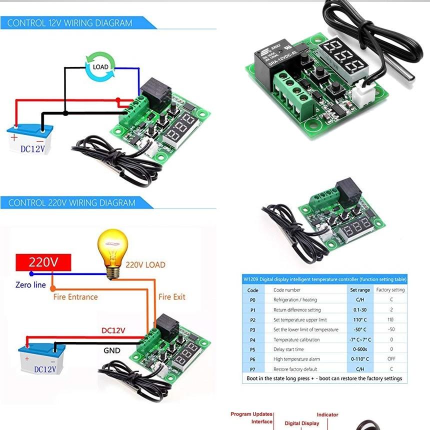 サーモスタットサーモスタット 2個セット W1209 DC 12V 温度熱 センサ スイッチ 50〜110℃ 温度 2-W1209TT :s-mh0122-17a:NEXT STAGE - 通販 - Yahoo!ショッピング サーモスタットサーモスタット 2個セット W1209 DC 12V 温度熱 センサ スイッチ 50〜110℃ 温度 2-W1209TT :s-mh0122-17a:NEXT STAGE - 通販 - Yahoo!ショッピング