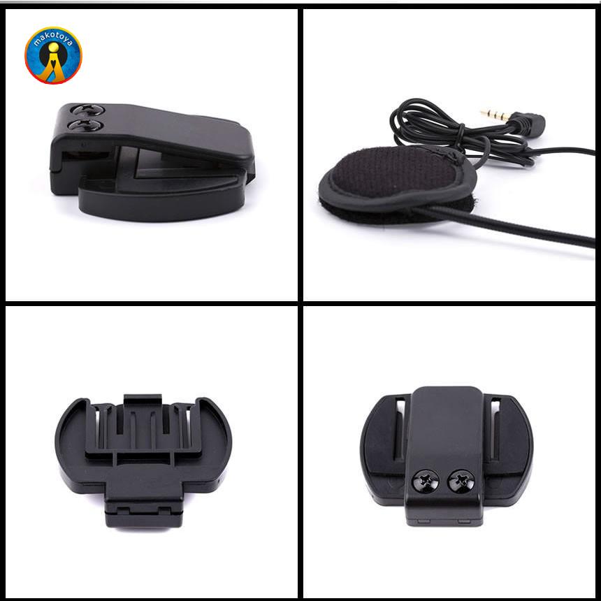 バイク ヘッドホンマイク v4 v6 予備 イヤホンマイク 4Riders 6Riders用 V4/V6対応 バイクインカム ヘルメット バイク用品 インカム クリップ V4V6KOKA |  | 02