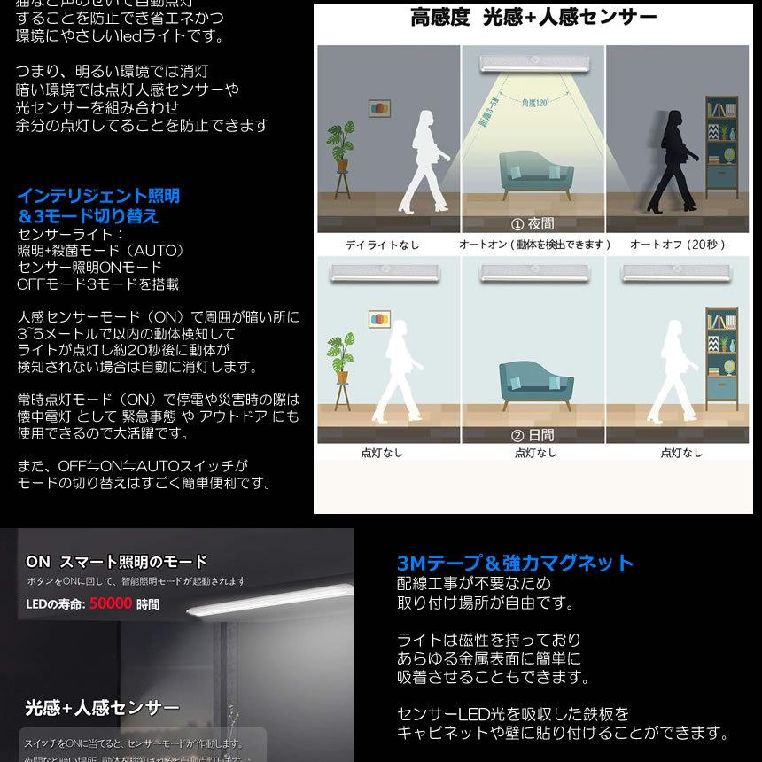 人感センサーライト 搭載 殺菌ライト 紫外線 照明 ダブル機能 99 殺菌 ダニ除去 キッチン 消臭 クローゼット Zisisakin S Mh1217 10a Next Stage 通販 Yahoo ショッピング
