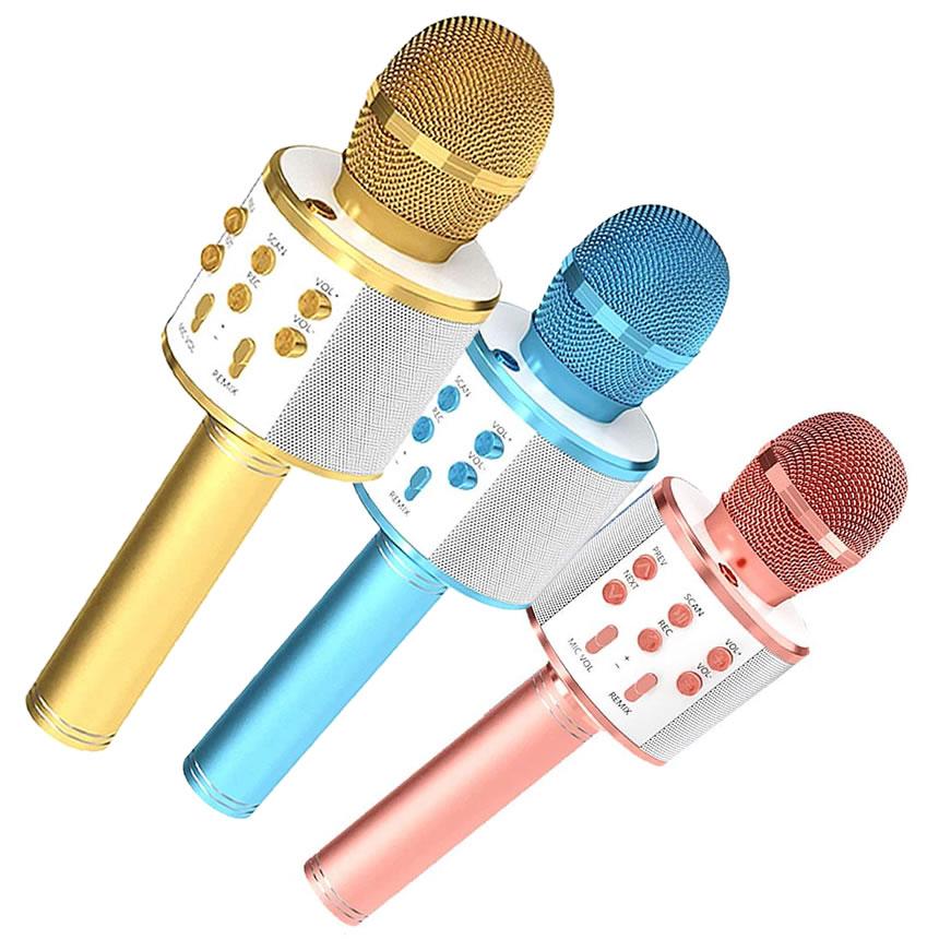 5個セット ワイヤレスマイク Bluetooth カラオケ エコー マイク セット
