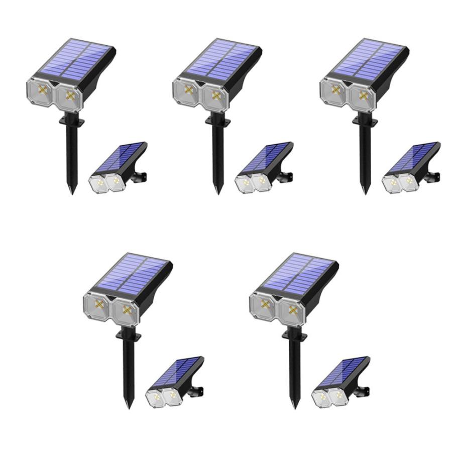 5個セット ガーデンライト ソーラーライト 屋外 防水 LED ガーデン 自動点灯 おしゃれ アンティーク KAMISORALED｜nexts