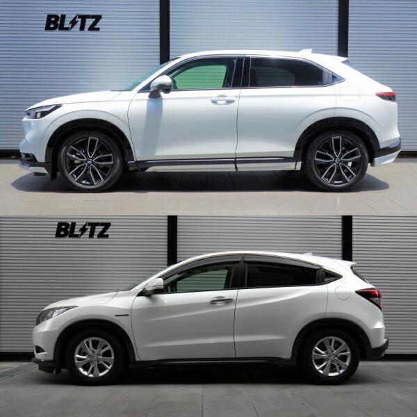 BLITZ - DAMPER ZZ-R Spec DSC PLUS車高自然調整一揃いの道具前後仕掛ける RU1ヴェゼル L15B 2019/1〜2021/4
