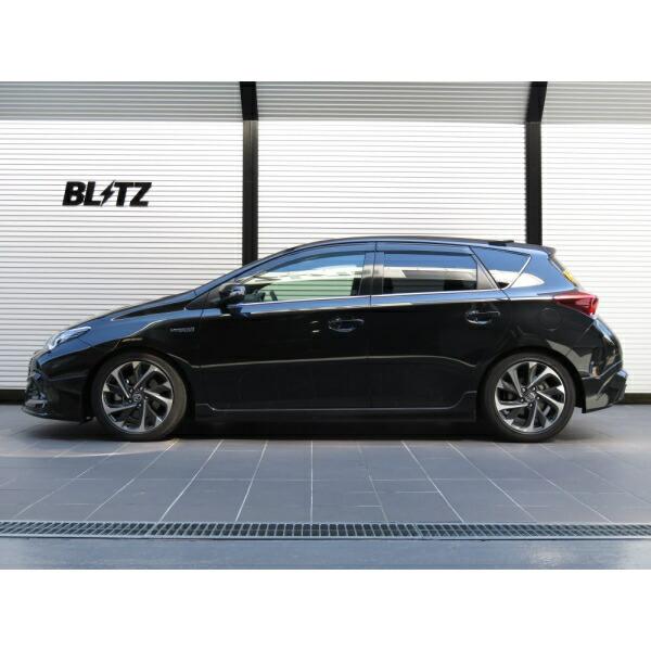 BLITZ - DAMPER ZZ-R車高かい繕う一揃いの道具前後仕かける ZWE186Hオーリスハイブリッド 2ZR 2016/4〜