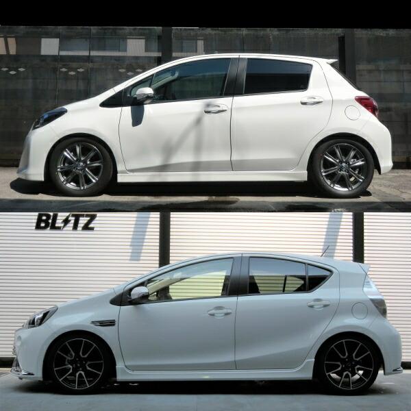 BLITZ - DAMPER ZZ-R Spec DSC PLUS車高かい繕う一揃いの道具前後仕かける NCP131ヴィッツ 1NZ-FE 2010/12〜