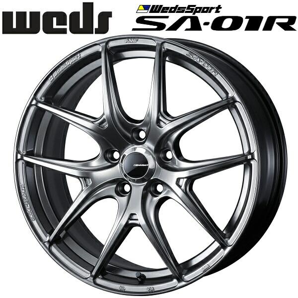 WEDS（ウェッズ） WedsSport SA-01R プラチナシルバーブラック 4本