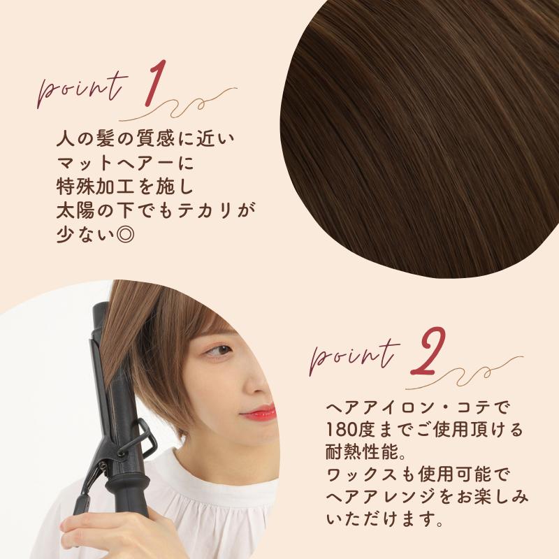 ウィッグ 女性 さらさら セミロング おしゃれ ファッションウィッグ