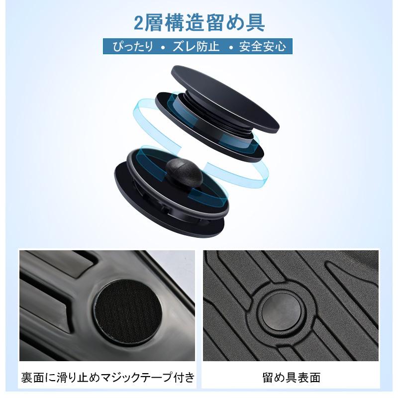 C-HR CHR フロアマット 1列目 防水 水洗い可能 ガソリン車専用 ラバー