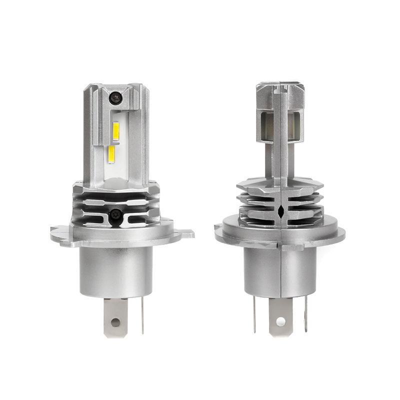 超高輝度 LEDヘッドライト ファンレス H4 Hi/Lo 新車検対応 汎用