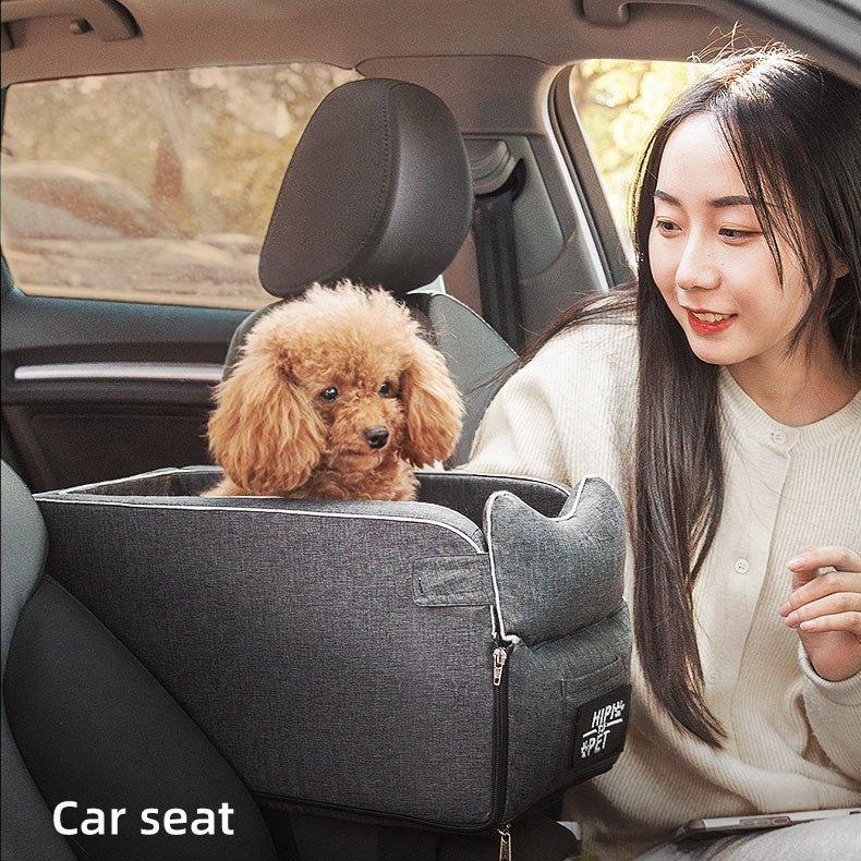 ドライブボックス 中 小型犬猫ドライブ用品 ドライブシート 肘掛け ペット用安全シート 車載クッション アームレスト ドライブベッド カーベッド かわいい Peta001 ネクストステージ2号店 通販 Yahoo ショッピング
