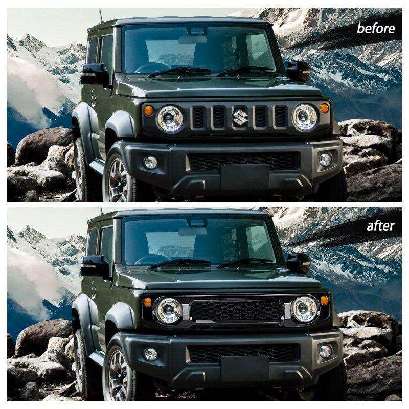 ジムニー JB64/JB74専用 フロントメッシュグリル 外装 パーツ ハニカム