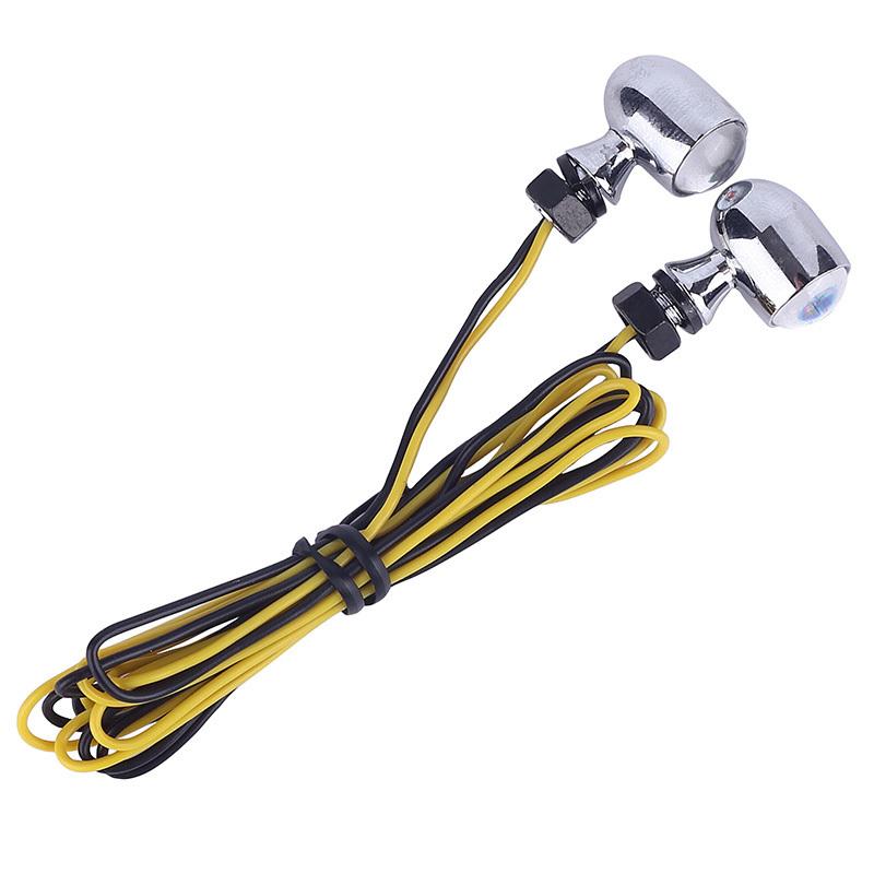 バイク 汎用 超小型 LED ミニ ナノ ウインカー 2個セット ウインカー