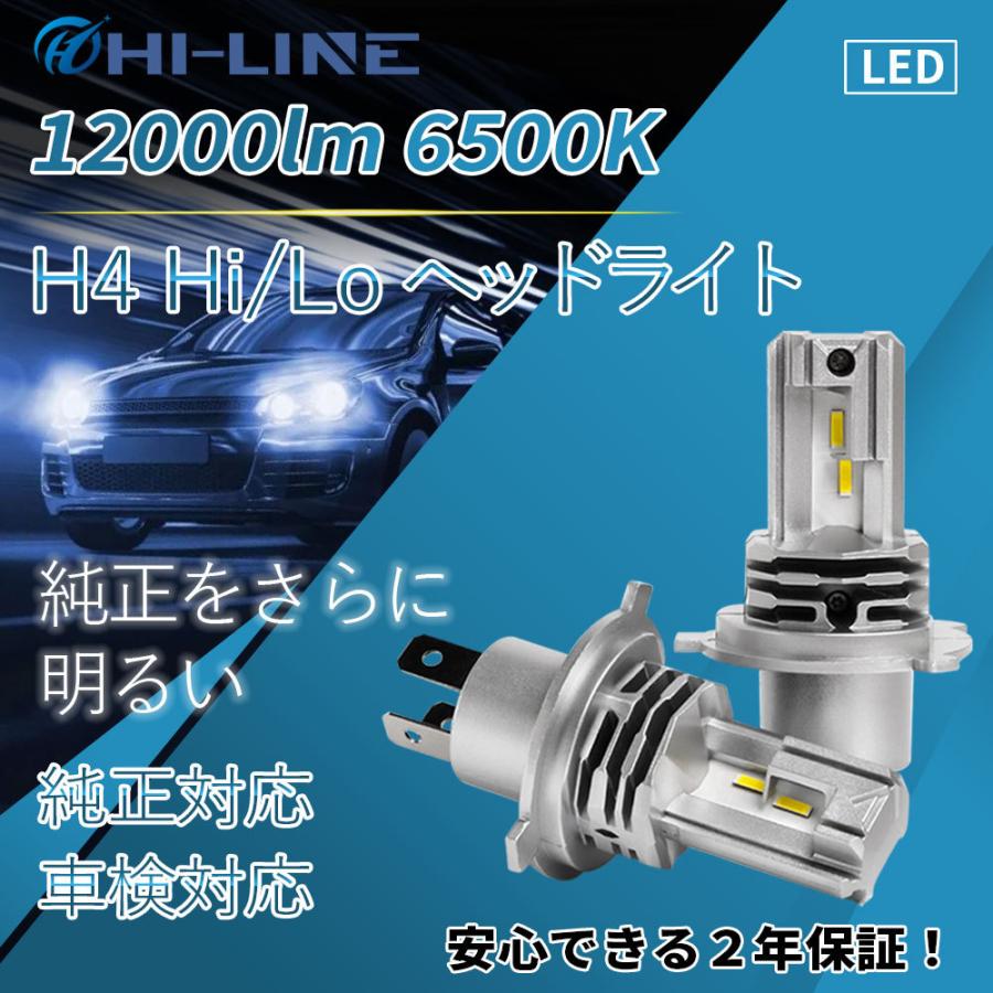 LED 日産 NV350キャラバン E26系 H4 hi/lo LEDヘッドライト 新型 フィット ポン付け ファンレス ホワイト 12000ルーメン 高輝度 車検対応｜nextstageyh3