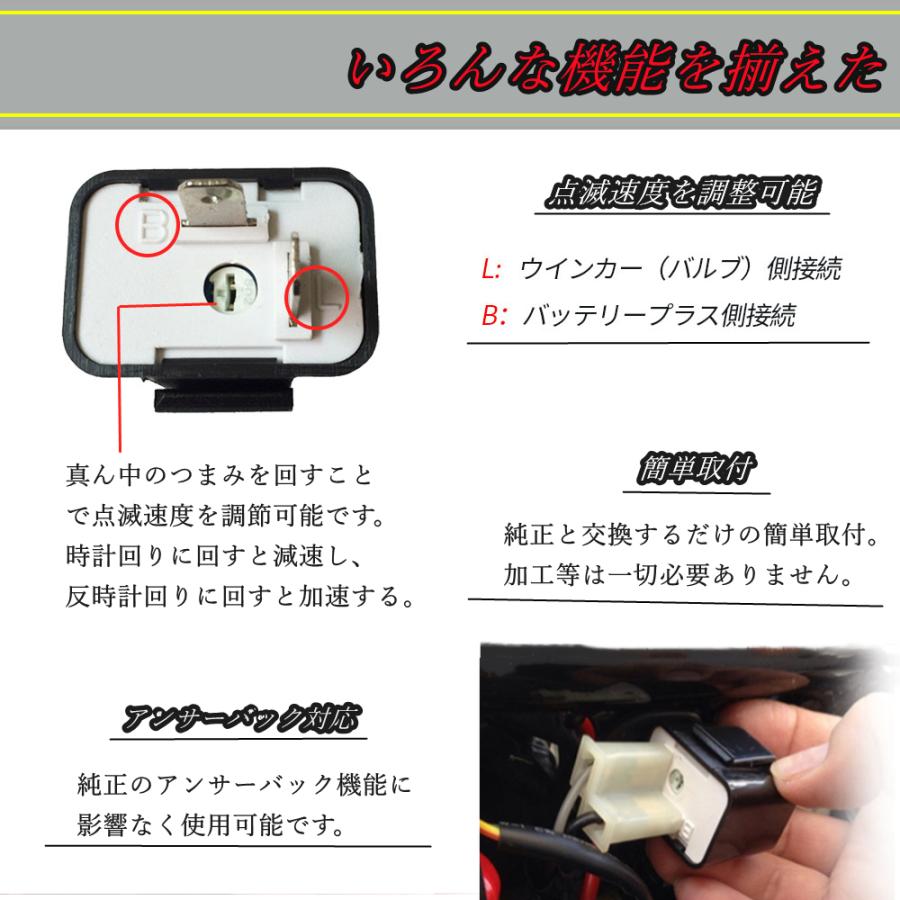販売 専用 スモークLEDウィンカー 2端子接続 専用 スモークLED