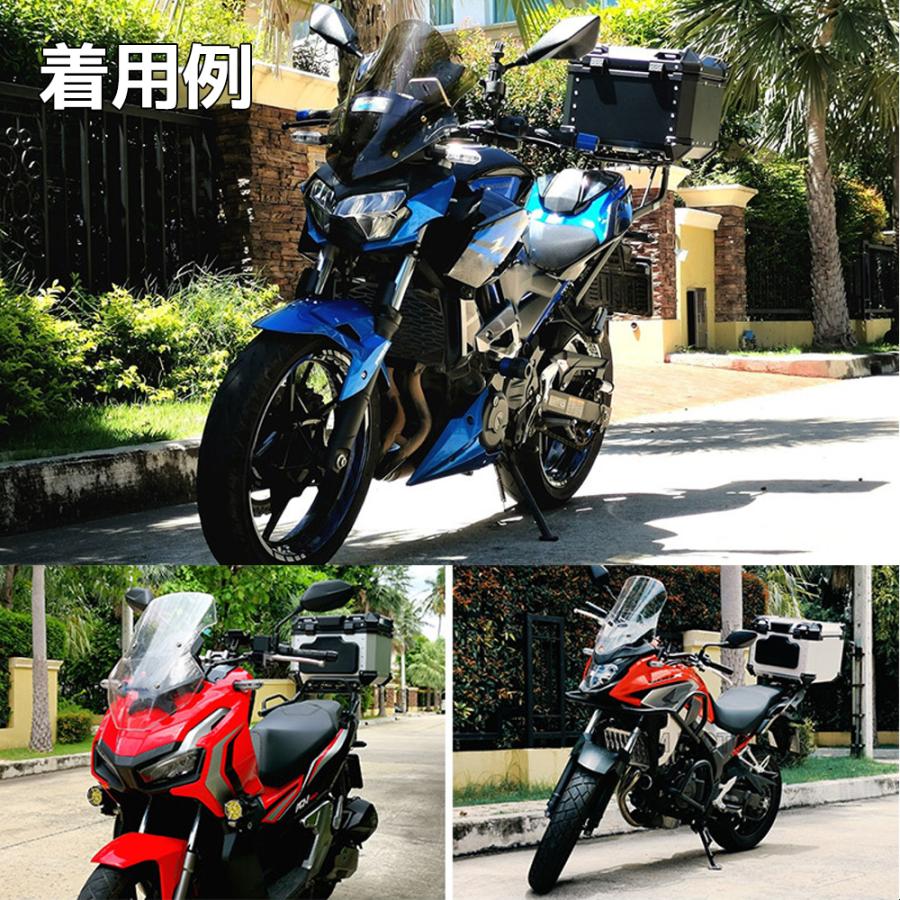 ホンダ バイクボックス 55L リアボックス バイク 大容量 トップケース 