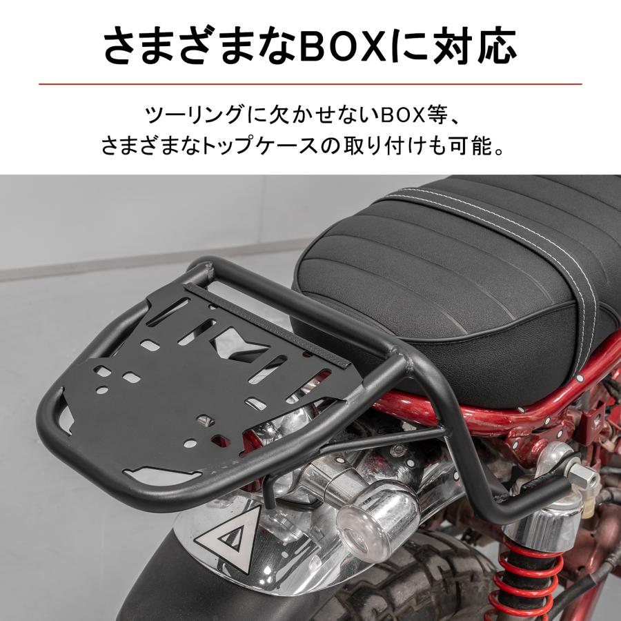 No.2 Harley Davidson 純正 バイク用リアキャリア トライク モンキー HI-LINE社製 バイク用 リアキャリア モンキー125 キャリア