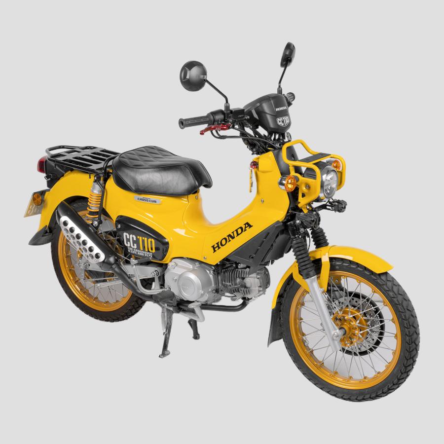 （仮）カチアゲマフラー クロスカブ クロスカブCC110 フルエキゾースト マフラー かち上げ JA60