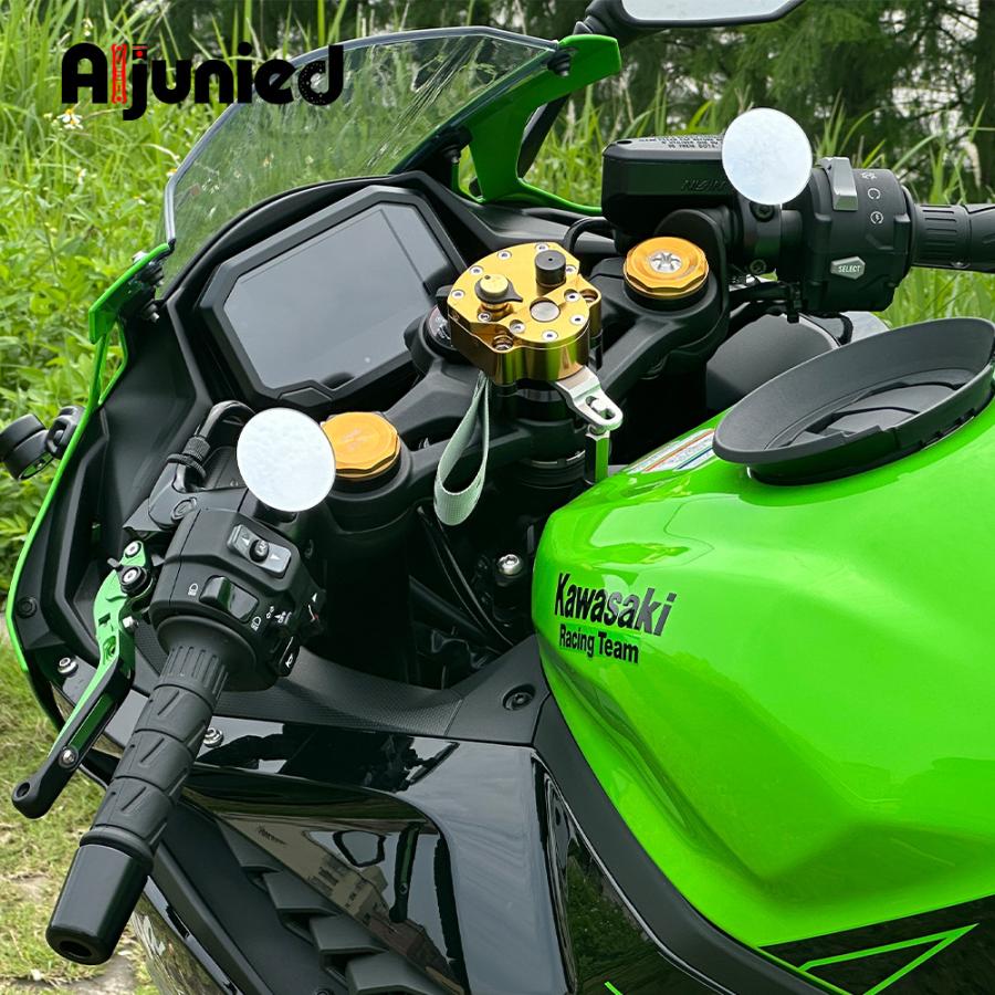 クロスカブ バイクミラー バーエンドミラー ミラー 左右セット 丸形