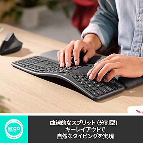 エルゴノミックキーボード Bluetooth ワイヤレス ロジクールERGO K860